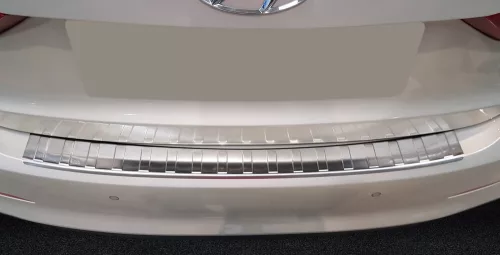 Avisa protecție bară spate din oțel argintiu satin HYUNDAI ELANTRA VI limousine 2016->2018