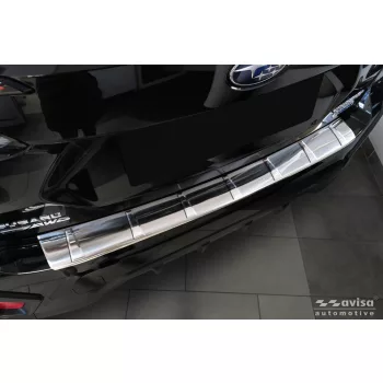   Avisa protecție bară spate din oțel argintiu satin Subaru CROSSTREK III 2023->
