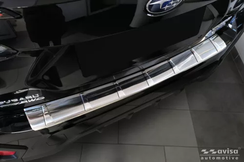 Avisa protecție de bară din oțel argintie satinată SUBARU CROSSTREK III 2023->