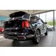 Avisa protecție bară spate din oțel argintiu satin Kia SORENTO IV SUV 2020->2024