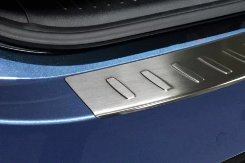 Avisa protecție bară spate din oțel argintiu satin Kia CARENS 2012->2018
