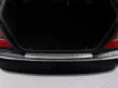 Avisa protecție bară spate MERCEDES E Class W211 Limousine 2002-2009 din oțel argintiu satin