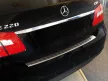 Avisa protecție bară spate din oțel argintiu satin MERCEDES E Class W212 Limousine 2009-2013/AMG W212 Limousine 2009-2013