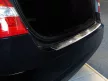Avisa protecție bară spate din oțel argintiu satin MERCEDES E Class W212 Limousine 2009-2013/AMG W212 Limousine 2009-2013