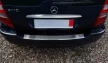 Avisa protecție bară spate din oțel argintiu satin MERCEDES A Class W169 5d 2004-2008
