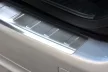 Avisa protecție bară spate din oțel argintiu satin MERCEDES E Class W211 T-Model 2002-2009