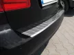 Avisa protecție bară spate din oțel argintiu satin MERCEDES E Class W212 T-Model 2009-2013