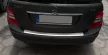 Avisa protecție bară spate din oțel argintiu satin MERCEDES C Class W204 T-Model/AMG 2007-2011