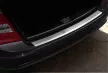 Avisa protecție bară spate din oțel argintiu satin MERCEDES C Class W204 T-Model/AMG 2007-2011