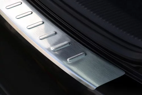 Avisa protecție bară spate din oțel argintiu satin VOLKSWAGEN Golf PLUS V 5d 2005-2008