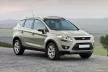 Avisa argintiu satin oțel Protecție bară spate FORD KUGA I 2008-2013
