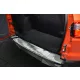Avisa protecție bară spate din oțel argintiu satin FORD ECOSPORT II 2012-2017