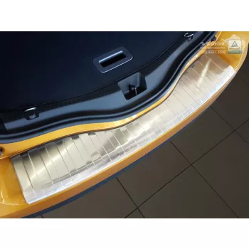   Avisa protecție bară spate din oțel argintiu satin RENAULT SCENIC IV 2016->2023