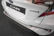 Avisa protecție bară spate din oțel argintiu satin TOYOTA C-HR crossover 2016-2019, FL2019->2023