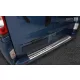 Avisa protecție de bară din oțel argintie satinată NISSAN PRIMASTAR 2001-2014, OPEL VIVARO I 2001-2014, RENAULT TRAFIC II 2001-2014