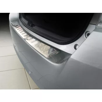   Avisa protecție bară spate din oțel argintiu satin TOYOTA VERSO 5d 2009-2013