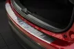 Avisa protecție bară spate din oțel argintiu satin Mazda CX-5 I 2012-2014, FL2014-2017