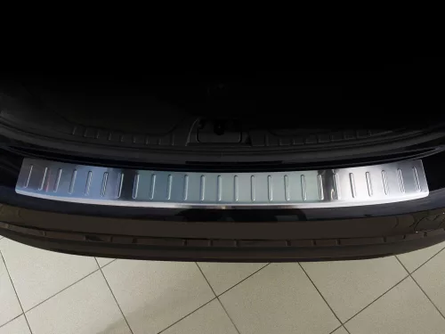 Avisa protecție bară spate din oțel satin argintiu Volvo V60 2010-2013, FL2013-2018, Volvo V60 CROSS COUNTRY 2015->