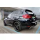 Avisa protecție bară spate din oțel argintiu satin Bmw iX3 (G08) 2020->2021