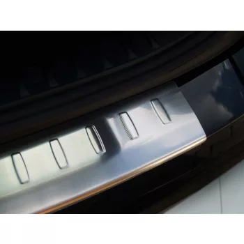  Avisa protecție bară spate din oțel argintiu satin Bmw 3 E91 touring 2008-2012