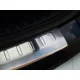 Avisa protecție bară spate din oțel argintiu satin Bmw 3 E91 touring 2008-2012