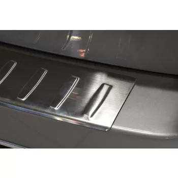   Avisa protecție bară spate din oțel argintiu satinat TOYOTA AURIS touring 5d 2013-2015