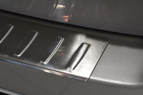 Avisa protecție bară spate din oțel argintiu satinat TOYOTA AURIS touring 5d 2013-2015