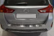 Avisa protecție bară spate din oțel argintiu satinat TOYOTA AURIS touring 5d 2013-2015