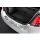 Avisa protecție bară spate din oțel argintiu satin TOYOTA Yaris III Hatchback FL2014-2017, FL2017-2019
