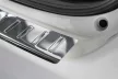 Avisa protecție bară spate din oțel argintiu satin TOYOTA Yaris III Hatchback FL2014-2017, FL2017-2019