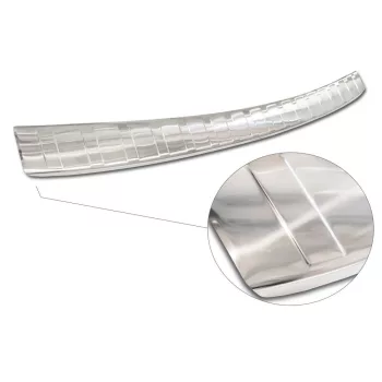   Avisa protecție bară spate din oțel argintiu satin CITROEN C4 III/e-C4 crossover 2020-