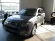 Avisa protecție de bară din oțel argintie satinată MITSUBISHI OUTLANDER III 2012-2015