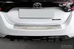 Avisa protecție bară spate din oțel argintiu satin TOYOTA GR Yaris 2020