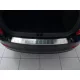 Avisa protecție bară spate din oțel argintiu satin SKODA Octavia III liftback 2013-2016, FL2016-2019