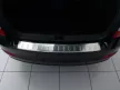 Avisa protecție bară spate din oțel argintiu satin SKODA Octavia III liftback 2013-2016, FL2016-2019