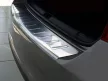 Avisa protecție bară spate din oțel argintiu satin SKODA RAPID 2012-2017, FL2017->