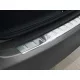 Avisa protecție bară spate din oțel argintiu satin SKODA Fabia II combi 2007