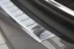 Avisa protecție bară spate din oțel argintiu satin SKODA SUPERB combi 2013-2015