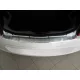 Avisa protecție bară spate din oțel satin argintiu VOLKSWAGEN UP Hatchback 3D/5D 2012-2016, FL2016->