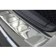 Avisa protecție bară spate din oțel argintiu satin SKODA Octavia III Scout/Active/Ambition/Edition/Joy/Elegance/Style/RS 2014-2020