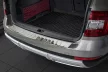Avisa protecție bară spate din oțel argintiu satin SKODA Octavia III Scout/Active/Ambition/Edition/Joy/Elegance/Style/RS 2014-2020