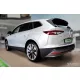 Avisa protecție bară spate din oțel argintiu satin SKODA ENYAQ IV 2020->