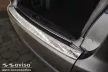 Avisa protecție bară spate din oțel argintiu satin PEUGEOT 4007 2007-2012, CITROEN C-CROSSER 2007-2012, MITSUBISHI OUTLANDER II 2006-2012