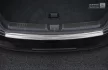 Avisa protecție bară spate din oțel oglindă argintie MERCEDES GLC Coupe (C253) 2016-2019, FL2019-2023