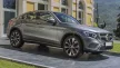 Avisa protecție bară spate din oțel oglindă argintie MERCEDES GLC Coupe (C253) 2016-2019, FL2019-2023