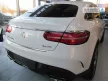 Avisa protecție bară spate din oțel argintiu satin MERCEDES GLE Coupe crossover 2015-2019