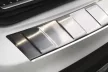Avisa protecție bară spate din oțel argintiu satin MERCEDES GLC (X253) 5D/Hybrid 2015-2019, FL2019-2022