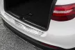 Avisa protecție bară spate din oțel argintiu satin MERCEDES GLC (X253) 5D/Hybrid 2015-2019, FL2019-2022