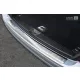 Avisa protecție bară spate din oțel argintiu satin MERCEDES C Class W204 T-Model 2011-2014