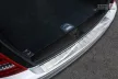 Avisa protecție bară spate din oțel argintiu satin MERCEDES C Class W204 T-Model 2011-2014